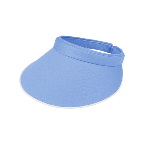 Visor Sun Plain Hat Sports Cap Colors Golf Tennis Beach Clip-On Summer 3