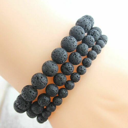 Tiger Eye Bracelet for Men Women Handmade Natural Stone Tiger Eye Beads Bracelet 33