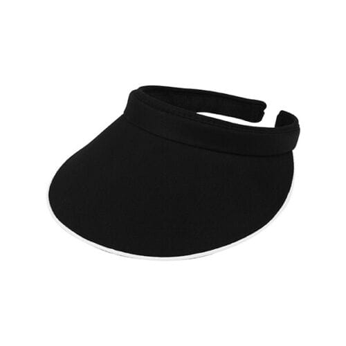 Visor Sun Plain Hat Sports Cap Colors Golf Tennis Beach Clip-On Summer 12