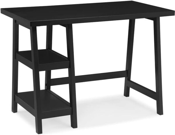 Roundhill Furniture Redina Desk, Black 1