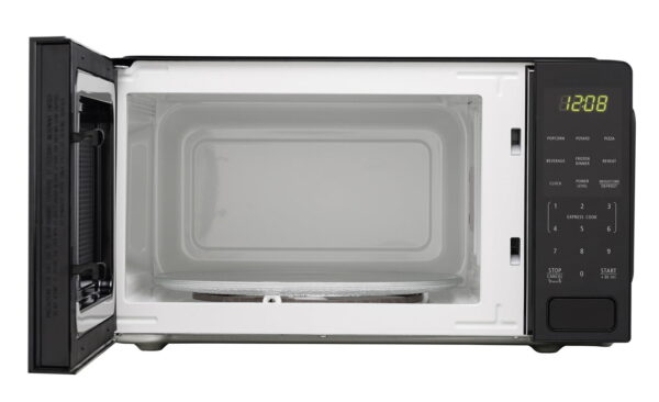 Mainstays 1.1 cu. ft. Countertop Microwave Oven, 1000 Watts, Black 3