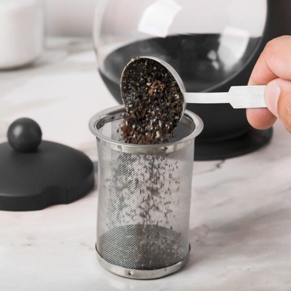 25 oz Tempered Glass Teapot Hot Tea Maker with Stainless Steel Infuser 3