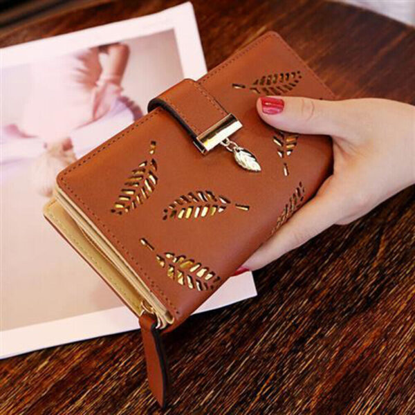Large Capacity Long Wallet for Women Phone Checkbook Card Holder Clutch Purse US 15
