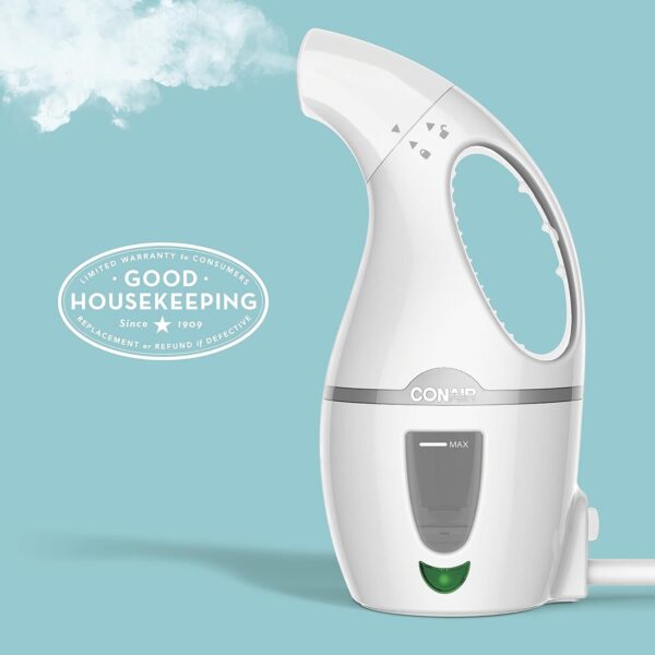 Conair Handheld Travel Garment Steamer for Clothes, CompleteSteam 1100W, For Home, Office and Travel 3