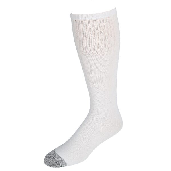 2 New Fruit of the Loom Men's Work Gear Heavy Duty Tube Socks (6 Pair Pack)