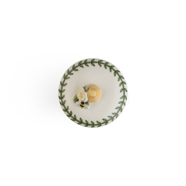 Portmeirion Botanic Garden Bouquet Bumble Bee Trinket Box, Dolomite, 4 Inches 3