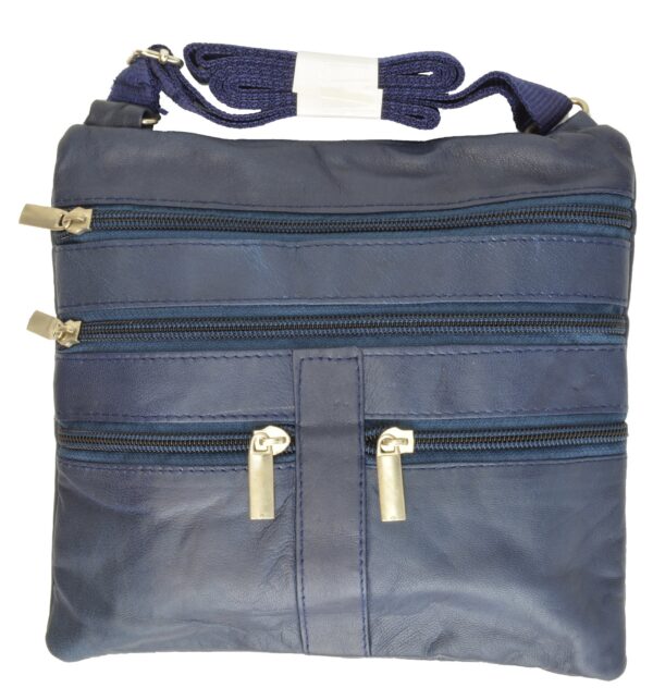 Marshal Soft Leather Cross Body Bag Purse Shoulder Bag 5 Pocket Organizer.. 6