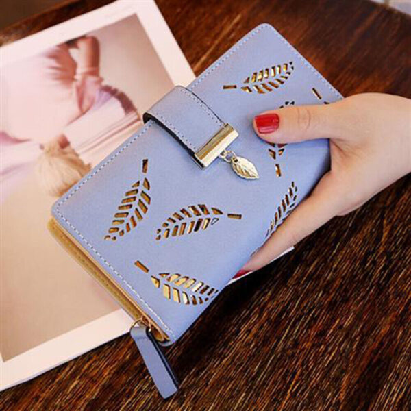 Large Capacity Long Wallet for Women Phone Checkbook Card Holder Clutch Purse US 16