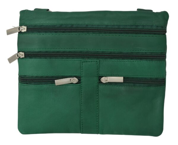 Marshal Soft Leather Cross Body Bag Purse Shoulder Bag 5 Pocket Organizer.. 8