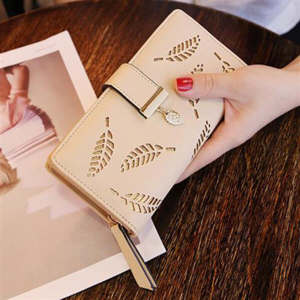 Large Capacity Long Wallet for Women Phone Checkbook Card Holder Clutch Purse US 18