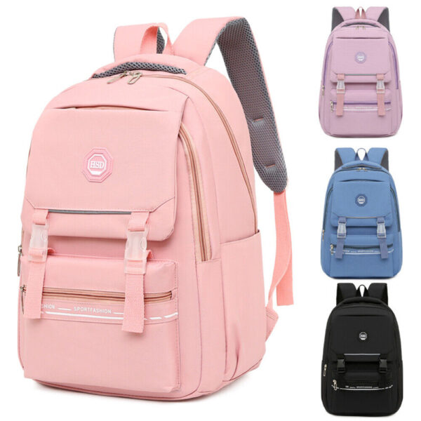 Women Girls Backpack School Bookb