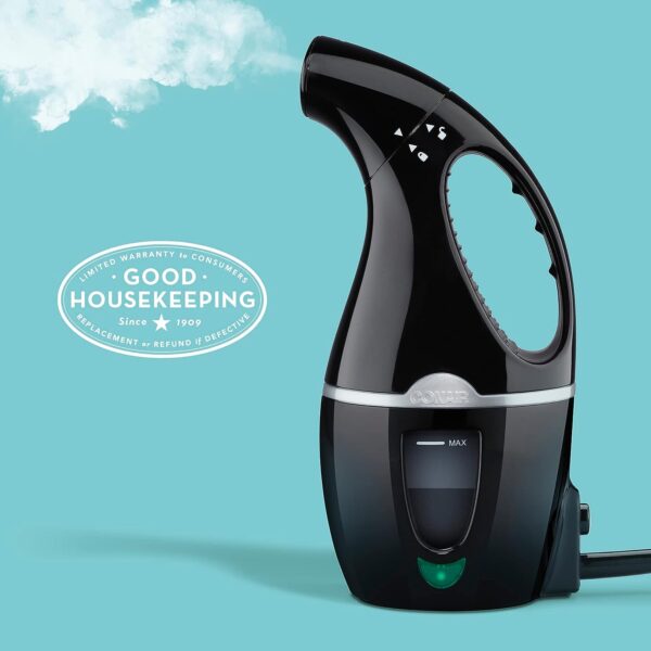 Conair Handheld Travel Garment Steamer for Clothes, CompleteSteam 1100W, For Home, Office and Travel,Black 4