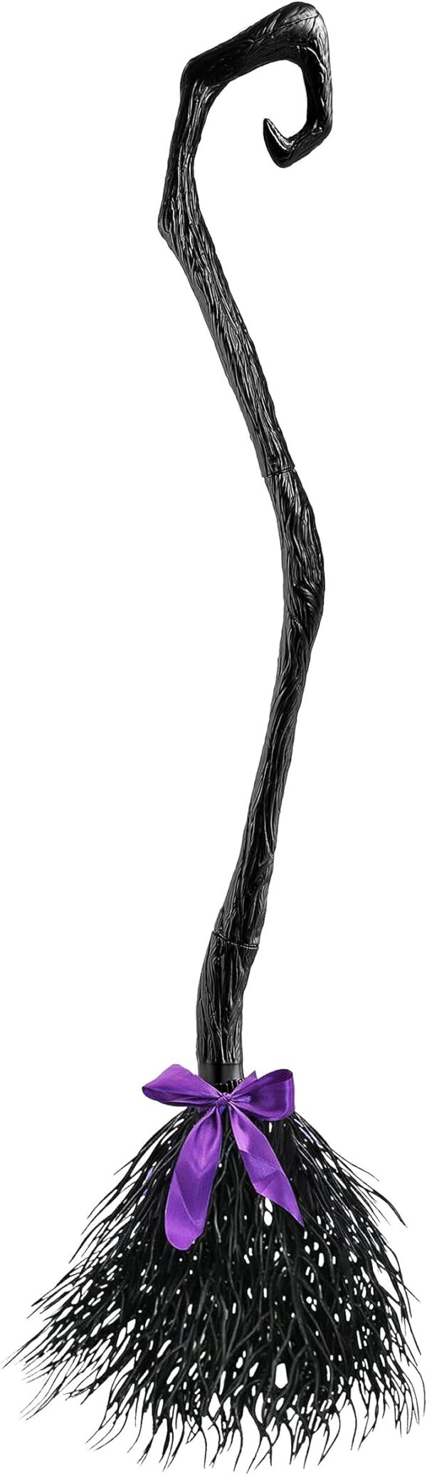 JOYIN 54.5'' Witch Broom with Ribbons for Kids Halloween Wicked Witches Broomstick, Costume Parties, Photo Booth Accessory, Halloween Decorations 1