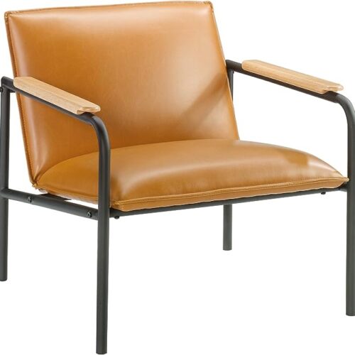 71pIFk2YYDL._AC_SX679_ Sauder Boulevard Café Lounge Chair, Metal Camel finish