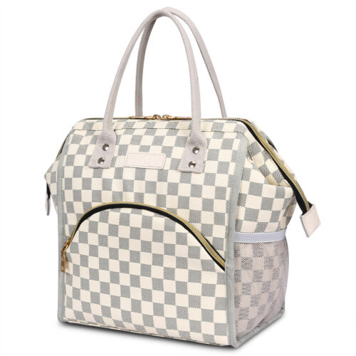a1 Lunch Bag Insulated Lunch Box Wide-Open Lunch Tote Bag for College Work Picnic