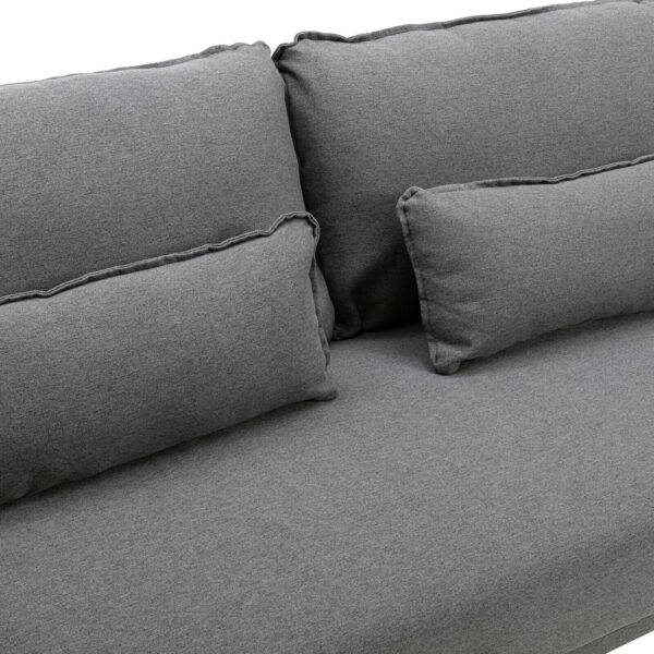 Modern Fabric Loveseat Sofa Couch Armrest Upholstered Home Office w/Two Cushions 4