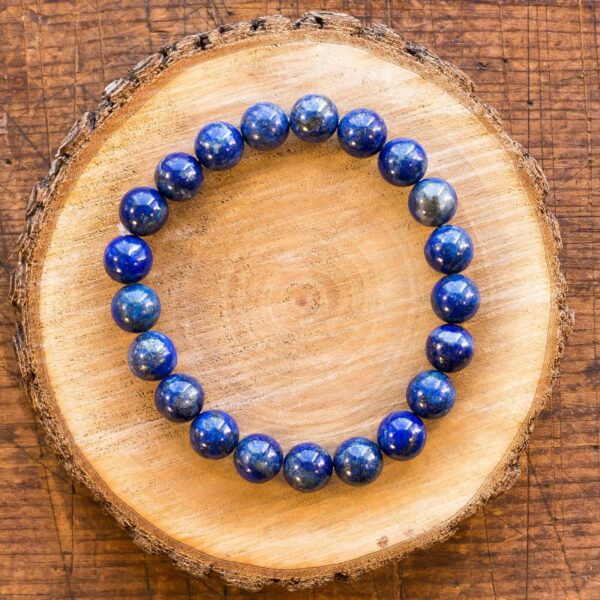 s-l1600 (66) Handmade Lapis Lazuli 8MM Round Beads Healing Reiki Chakra Women Men Bracelet