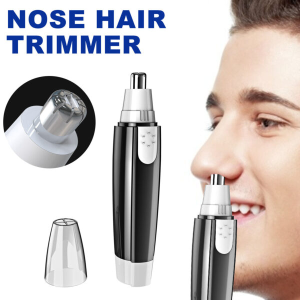 Electric Nose Ear Hair Trimmer Face Eyebrow Mustache Beard Shaver Clipper Unisex