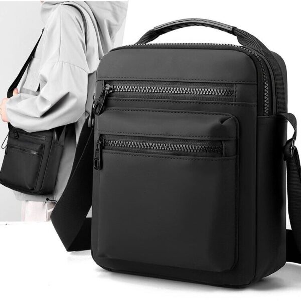 Men's Nylon Crossbody Messenger Shoulder Bags Satchel Small Handbag Tablet Bag