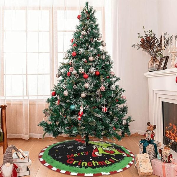 Christmas Tree Skirt Xmas Decorations Indoor Winter 4