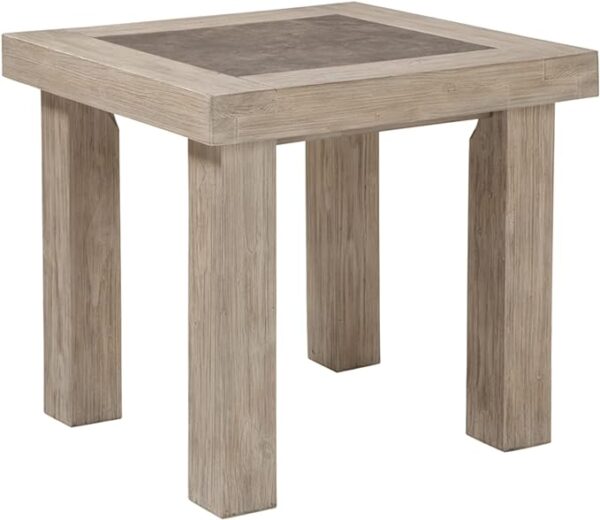 Signature Design by Ashley Hennington Rectangular End Table, Light Brown 3