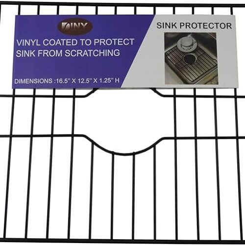 Vinyl Coated Sink Protector Avoid Scratching Sink 16.5" x 12.5" x 1.25"H
