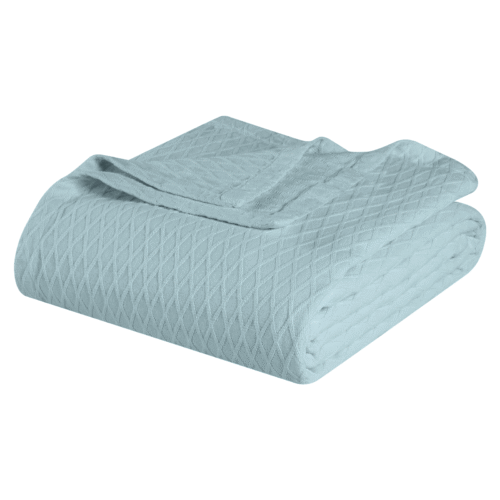 a1 All Season Extra Soft Warm Diamond Weave Sofa Bed Cotton Thermal Blanket