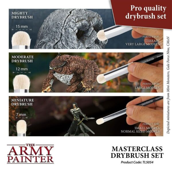 The Army Painter Dry Brush Set Masterclass Miniature Painting 3