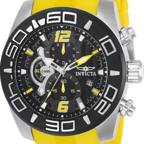Men's 'Pro Diver' Quartz Stainless Steel and Silicone Casual Watch