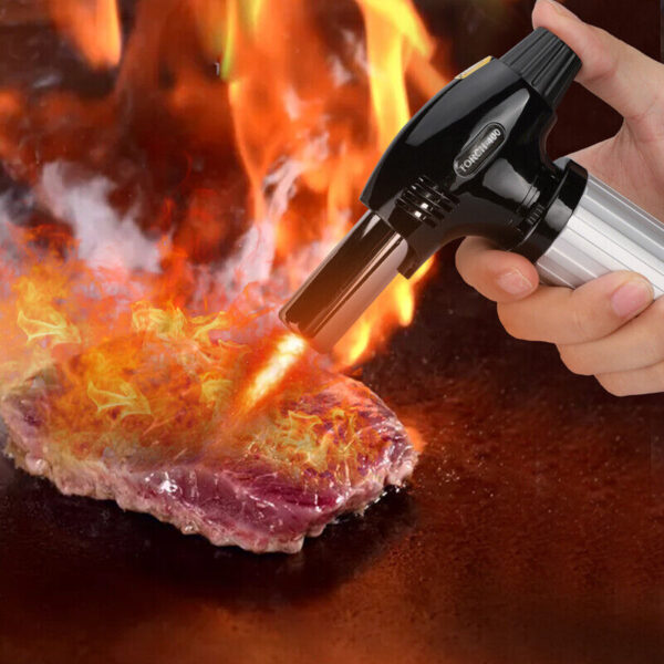 1300℃ Refillable Gas Micro Torch Cigar Lighter Soldering Welding Heat Gun Kit 3