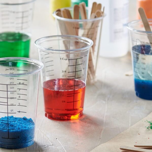 Multipurpose Disposable Plastic Measuring Cups 3