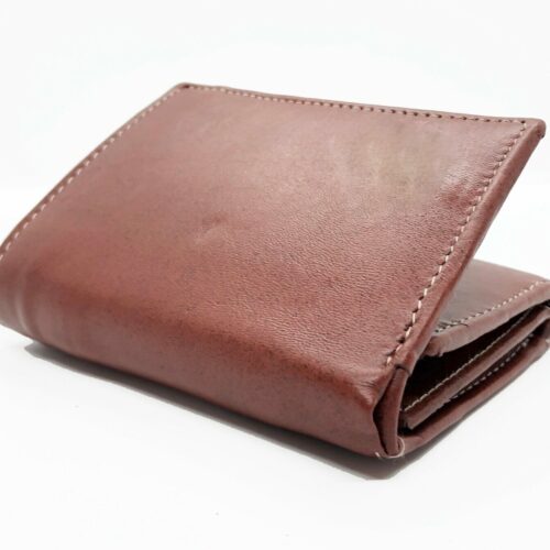 s-l1600 - 2023-11-25T081024.940 Tan RFID Blocking Handcrafted Cowhide Leather Men's Trifold Premium Wallet
