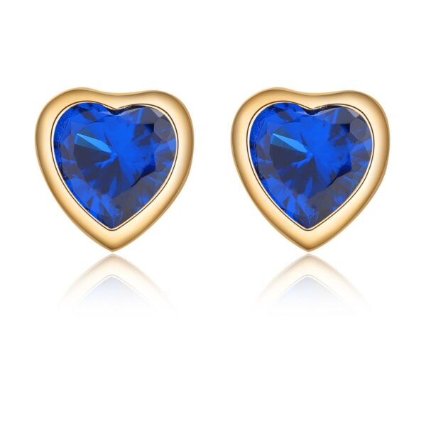 s-l1600 (3) Buyless Fashion Toddler Girls 14K Gold Plated Birthstone Earring Sterling Silver