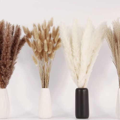s-l1600 (56) Dried Pampas Grass Decor Contains Bunny Tails Flower Reed Bouquet Wedding
