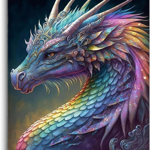 Diamond Painting Kits for Adults,Dragon 5D DIY Diamond Art for Adults Beginners,
