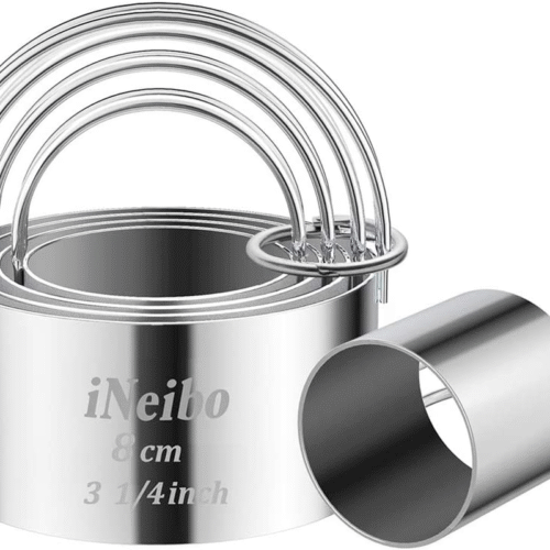 s-l1600 (9) Biscuit Cutter Set, Cookie Cutter, round Shape Circle Scone Cutters, Pastry