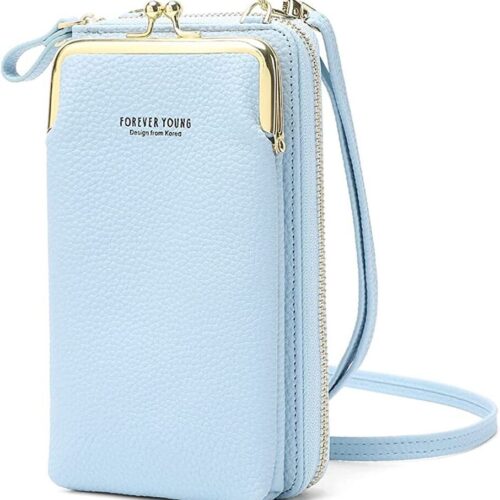 Crossbody Cell Phone Purse Women's Mini Shoulder Handbag Wallet with Card Slots
