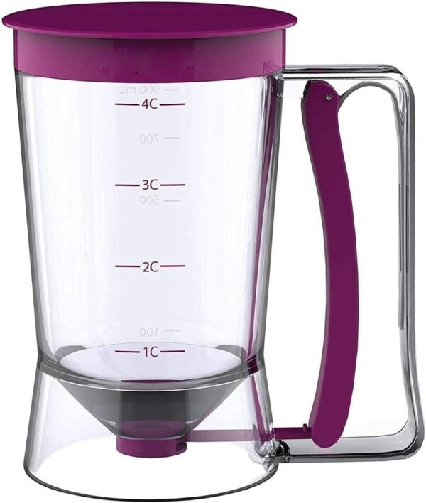 Batter Dispenser DIY Muffin Cupcake Pancake Kitchen Measuring Baking Tools 1