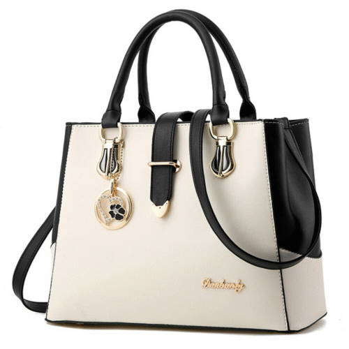11 Women PU Leather Handbag Top Handle Tote Crossbody Shoulder Bag Satchel Purse