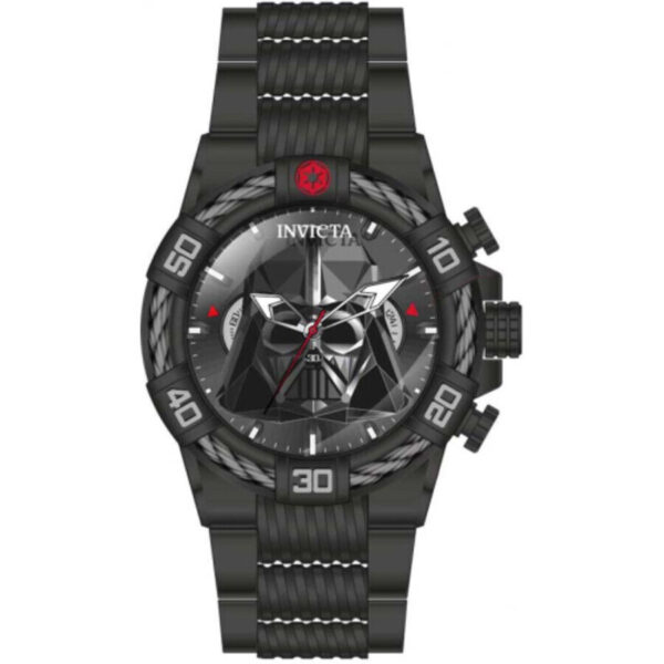 Invicta Star Wars Darth Vader Chronograph Quartz Black Dial Men's Watch 41372 1