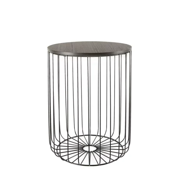 Better Homes & Gardens Storage Nesting Tables, Set of 2, Walnut Finish 3