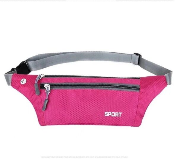 Waterproof Running Belt Fanny Pack Waist Pouch Outdoor Camping Hiking Zip Bag 3