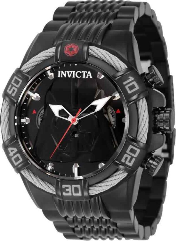 Invicta Star Wars Darth Vader Chronograph Quartz Black Dial Men's Watch 41372 4