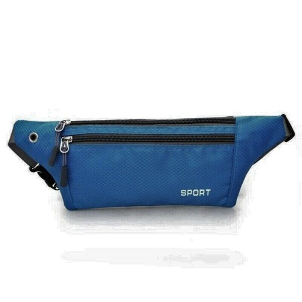 Waterproof Running Belt Fanny Pack Waist Pouch Outdoor Camping Hiking Zip Bag 4