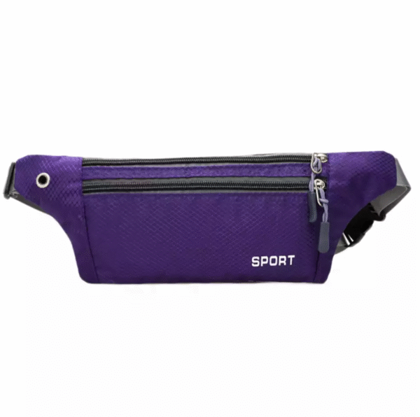 Waterproof Running Belt Fanny Pack Waist Pouch Outdoor Camping Hiking Zip Bag 5
