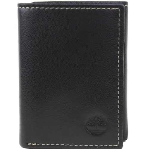 Timberland Men's Genuine Leather Passcase Credit Card Id Trifold Wallet