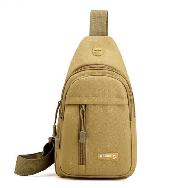 Men Backpack Tactical Sling Bag Chest Shoulder Fanny Pack Crossbody Sport Travel 6