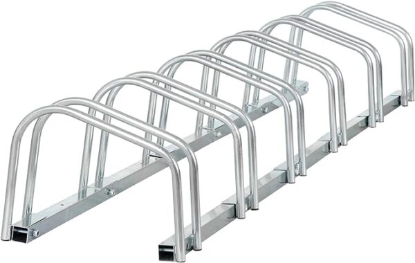 1-6 Bike Rack Bicycle Floor Parking Stand for Mountain Bike Road Bike Indoor Outdoor Garage Adjustable Bicycle Storage Organizer Stand 1