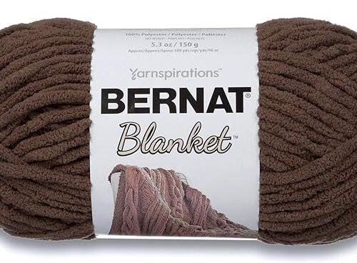 81MG6ewz5nL._AC_SX679_ Bernat Blanket SB Yarn, Taupe