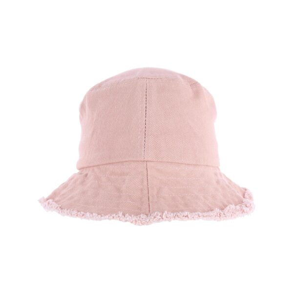 David & Young Distressed Bucket Hat with Frayed Edges (Women)